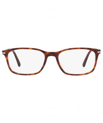 PO3189V Men's Square Eyeglasses Brown $98.10 Mens