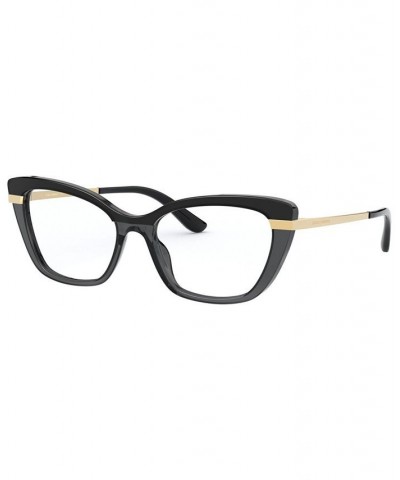 DG3325 Women's Cat Eye Eyeglasses Top Havana $96.86 Womens