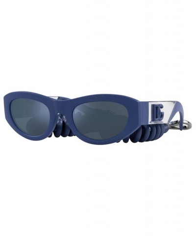 Men's Sunglasses DG6174 54 Blue Rubber $28.64 Mens