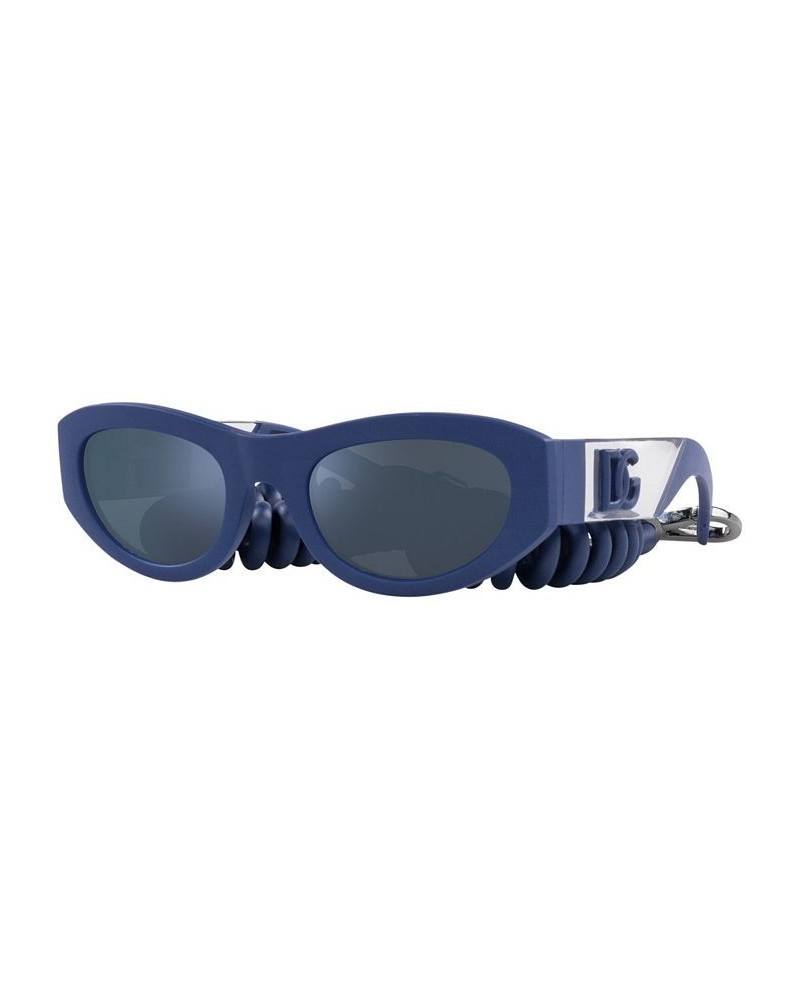 Men's Sunglasses DG6174 54 Blue Rubber $28.64 Mens