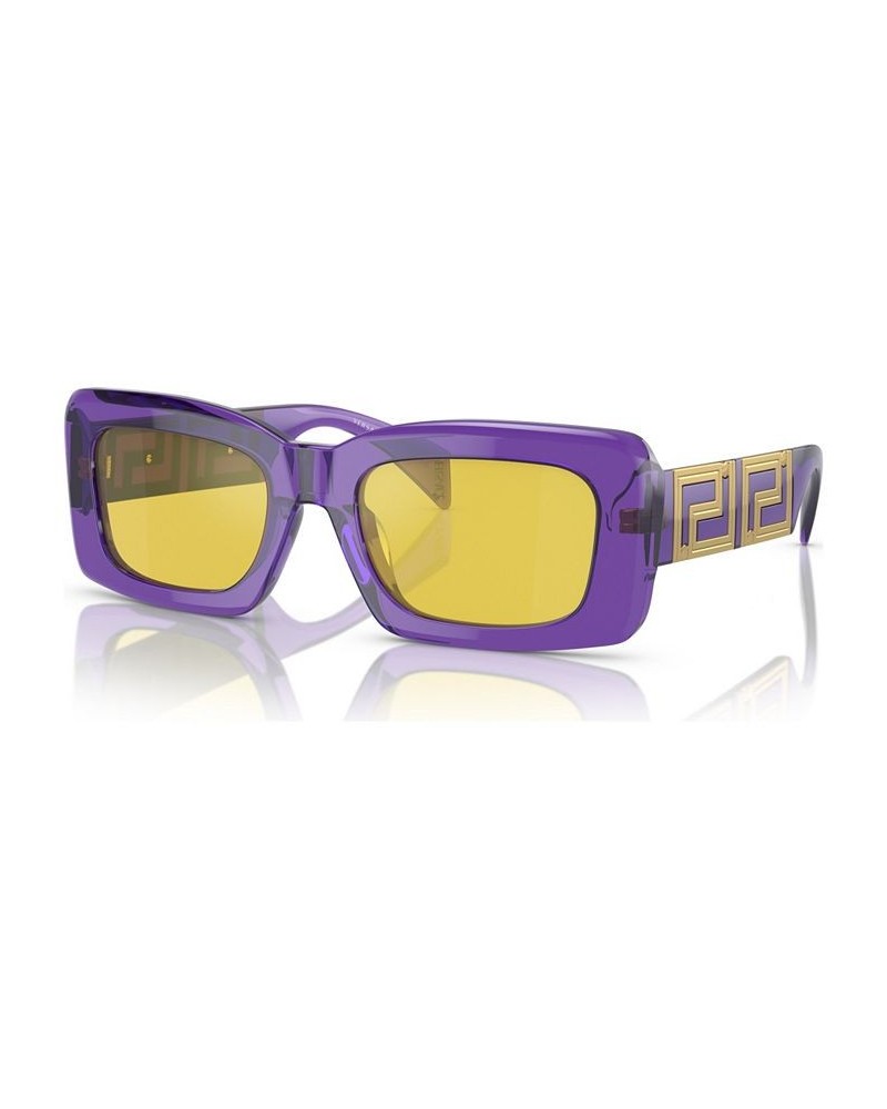 Women's Sunglasses VE4444U54-X 54 Transparent Violet $72.45 Womens