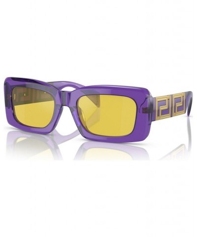 Women's Sunglasses VE4444U54-X 54 Transparent Violet $72.45 Womens