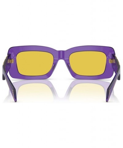 Women's Sunglasses VE4444U54-X 54 Transparent Violet $72.45 Womens