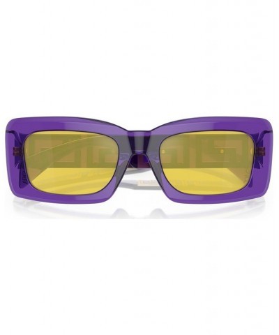 Women's Sunglasses VE4444U54-X 54 Transparent Violet $72.45 Womens