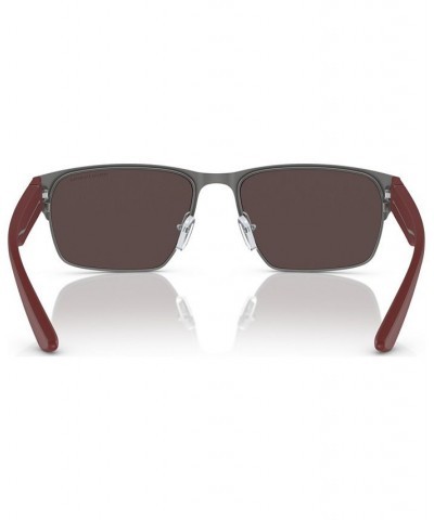 Men's Sunglasses AX2046S57-Z 57 Matte Gunmetal $21.00 Mens