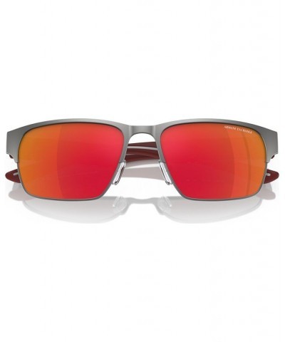 Men's Sunglasses AX2046S57-Z 57 Matte Gunmetal $21.00 Mens