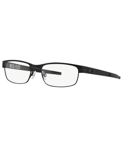 OX5038 Metal Plate Men's Rectangle Eyeglasses Matte Blac $60.60 Mens