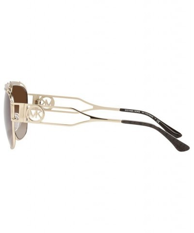 Women's Sunglasses MK1102 61 Light Gold-Tone 2 $22.26 Womens