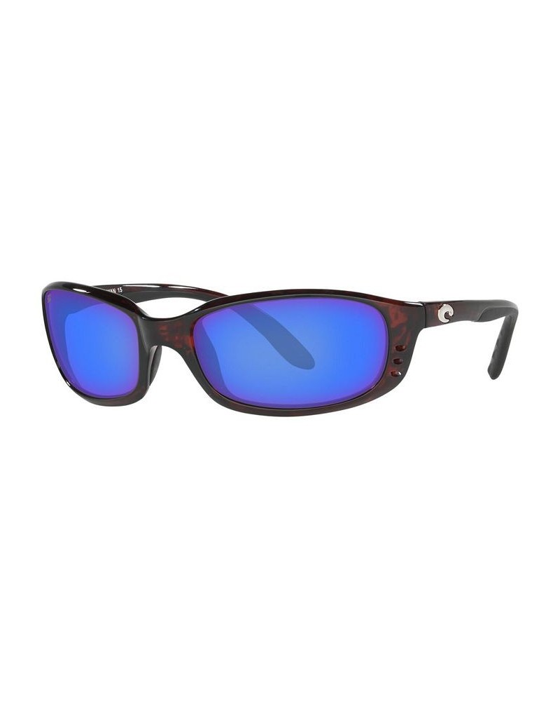 Men's Brine Polarized Sunglasses TORTOISE BROWN/BLUE POLAR $31.44 Mens