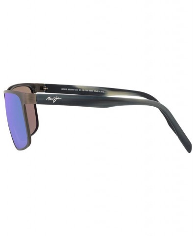 Men's Polarized Sunglasses MJ000671 61 Wana Brown $55.84 Mens
