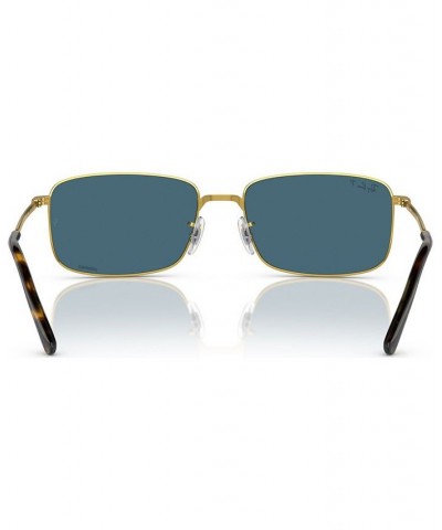 Unisex Polarized Sunglasses RB371757-P 57 Gold-Tone 1 $27.36 Unisex