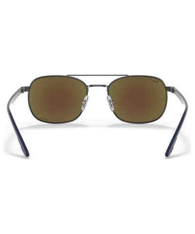 Unisex Polarized Sunglasses RB3670CH 54 SILVER/POLAR DARK GREEN $31.92 Unisex