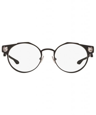 OX5141 Men's Round Eyeglasses Black $70.35 Mens