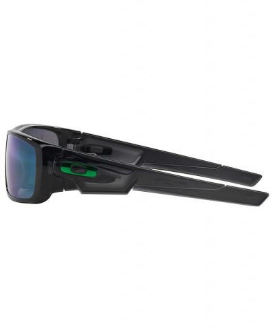 Men's Rectangle Sunglasses OO9239 60 Crankshaft Black $21.98 Mens