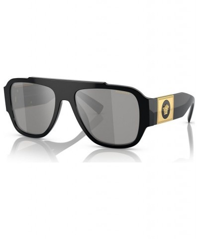 Men's Polarized Sunglasses VE4436U57-ZP Black $74.80 Mens