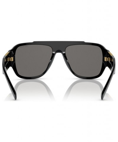 Men's Polarized Sunglasses VE4436U57-ZP Black $74.80 Mens