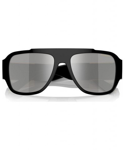 Men's Polarized Sunglasses VE4436U57-ZP Black $74.80 Mens