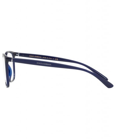 Dolce & Gabbana DG5026 Women's Rectangle Eyeglasses Blue $78.40 Womens