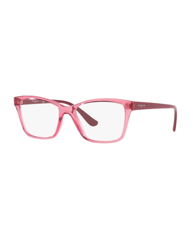 VO5420 Women's Pillow Eyeglasses Transparent Cherry $27.60 Womens