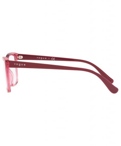 VO5420 Women's Pillow Eyeglasses Transparent Cherry $27.60 Womens