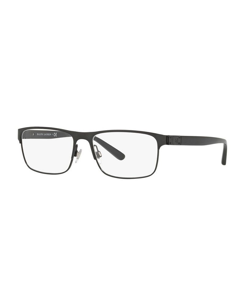 RL5095 Men's Rectangle Eyeglasses Dark Gunme $60.48 Mens