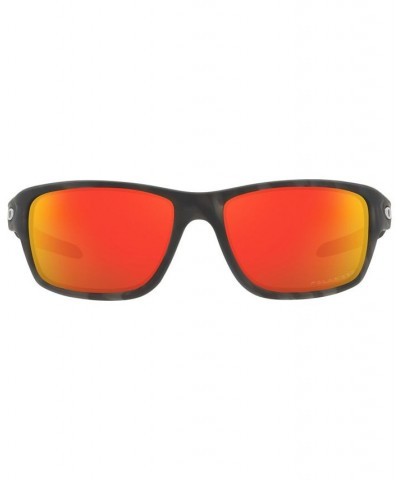 Men's Polarized Sunglasses OO9225 Canteen 60 Black $23.43 Mens