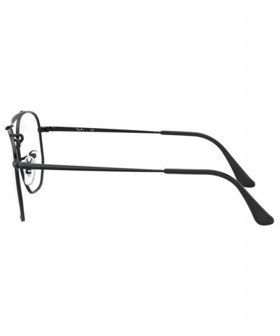 RX3648V Marshal Optics Unisex Square Eyeglasses Black $25.40 Unisex