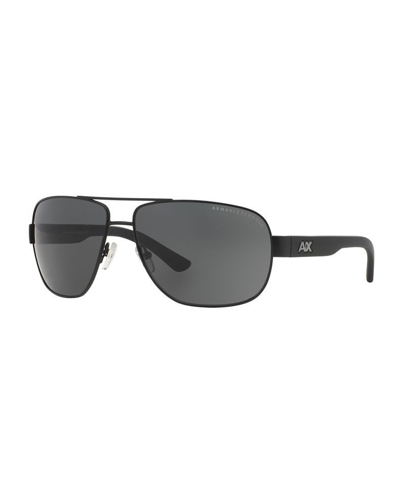 AX Armani Exchange Sunglasses AX2012S BLACK/GREY $14.45 Unisex
