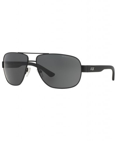 AX Armani Exchange Sunglasses AX2012S BLACK/GREY $14.45 Unisex