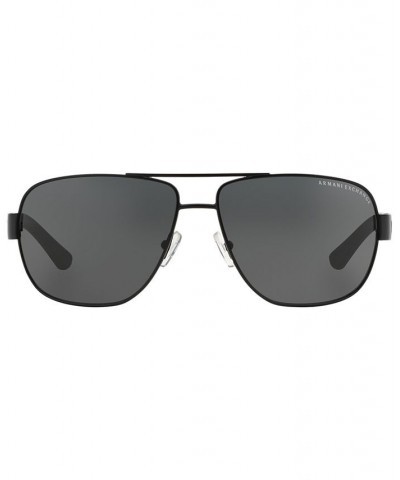 AX Armani Exchange Sunglasses AX2012S BLACK/GREY $14.45 Unisex