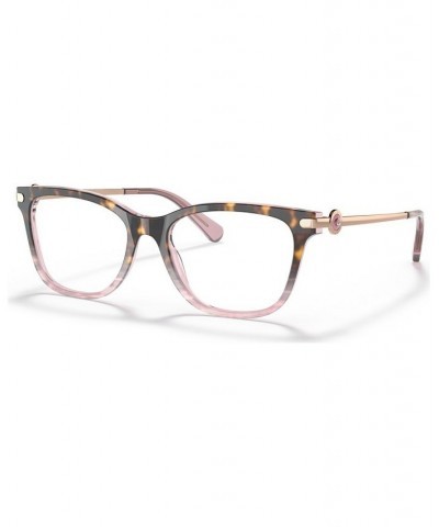 Women's Cat Eye Eyeglasses HC5137 Rose Tortoise Gradient $35.91 Womens