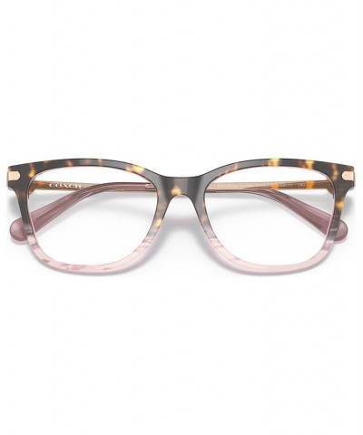 Women's Cat Eye Eyeglasses HC5137 Rose Tortoise Gradient $35.91 Womens