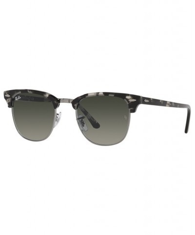 Sunglasses CLUBMASTER FLECK RB3016 SPOTTED GREY/GREEN / GREY GRADIENT DARK $21.36 Unisex