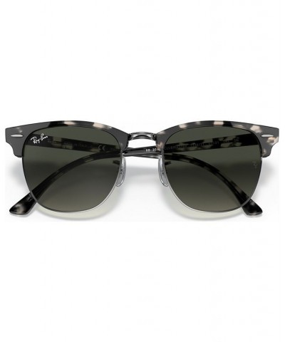 Sunglasses CLUBMASTER FLECK RB3016 SPOTTED GREY/GREEN / GREY GRADIENT DARK $21.36 Unisex