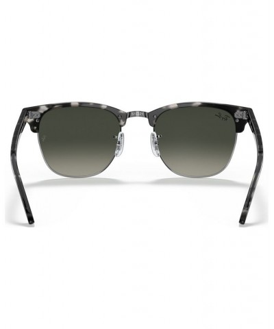 Sunglasses CLUBMASTER FLECK RB3016 SPOTTED GREY/GREEN / GREY GRADIENT DARK $21.36 Unisex