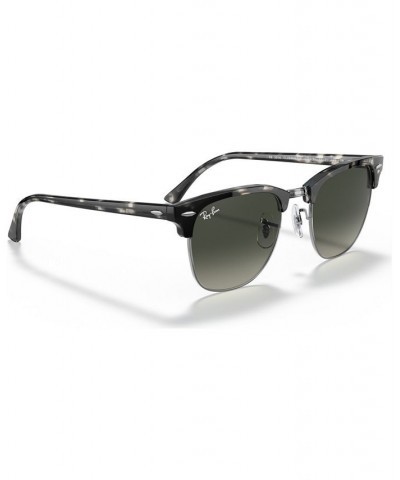 Sunglasses CLUBMASTER FLECK RB3016 SPOTTED GREY/GREEN / GREY GRADIENT DARK $21.36 Unisex