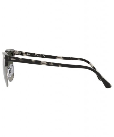 Sunglasses CLUBMASTER FLECK RB3016 SPOTTED GREY/GREEN / GREY GRADIENT DARK $21.36 Unisex