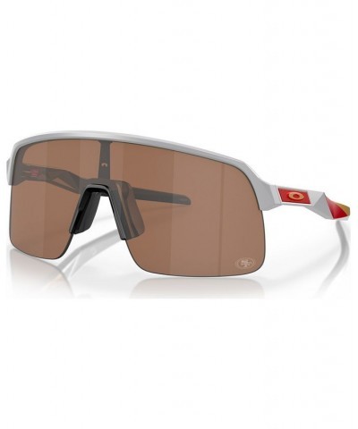 Men's San Francisco 49ers Sutro Lite Sunglasses NFL Collection OO9463-3839 Matte Fog $28.56 Mens