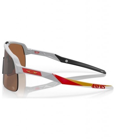 Men's San Francisco 49ers Sutro Lite Sunglasses NFL Collection OO9463-3839 Matte Fog $28.56 Mens