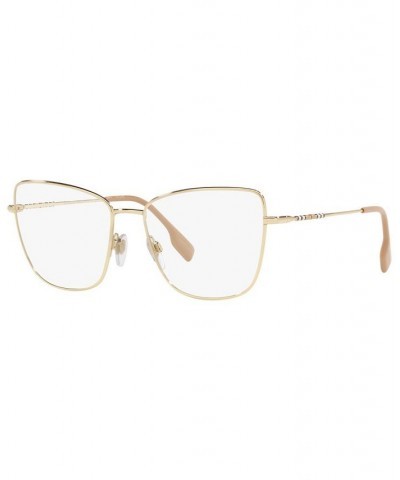 BE1367 BEA Women's Cat Eye Eyeglasses Light Gold-Tone $43.95 Womens