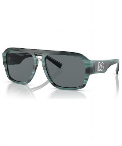 Men's Sunglasses DG440358-X Gray Horn $72.91 Mens