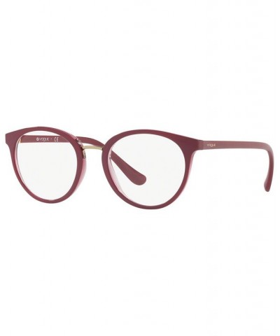 Vogue VO5167 Women's Oval Eyeglasses Trans Red $19.46 Womens