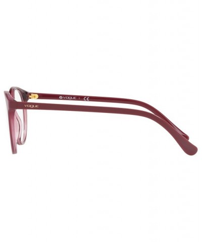 Vogue VO5167 Women's Oval Eyeglasses Trans Red $19.46 Womens