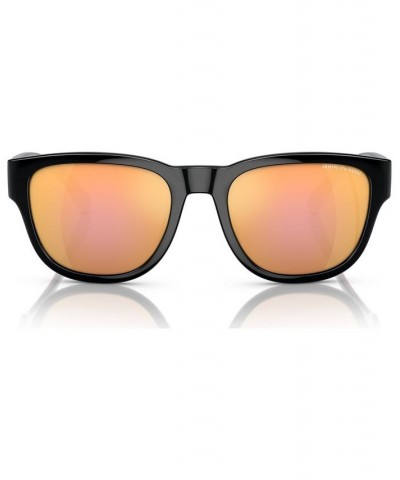 Men's Sunglasses AX4115SU 54 Shiny Black $11.83 Mens