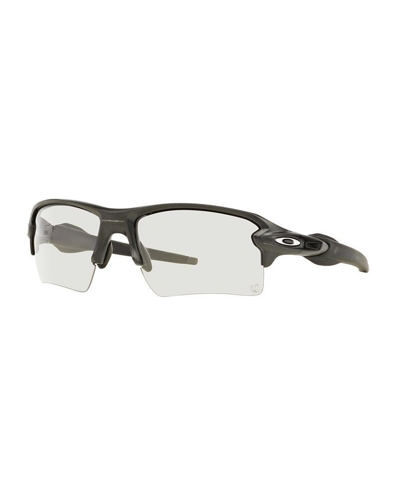 Sunglasses OO9188 FLAK 2.0 XL GREY DARK/CLEAR $24.64 Unisex