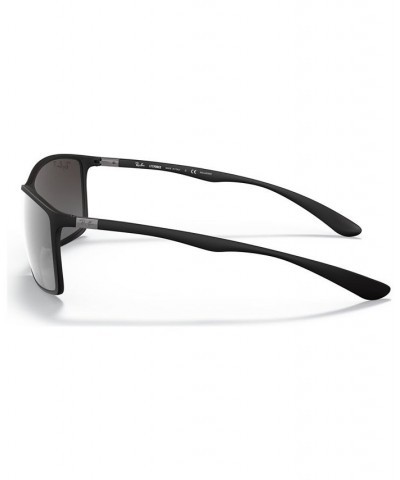 Polarized Sunglasses RB4179 LITEFORCE BLACK MATTE/SILVER MIRROR POLAR $53.13 Unisex