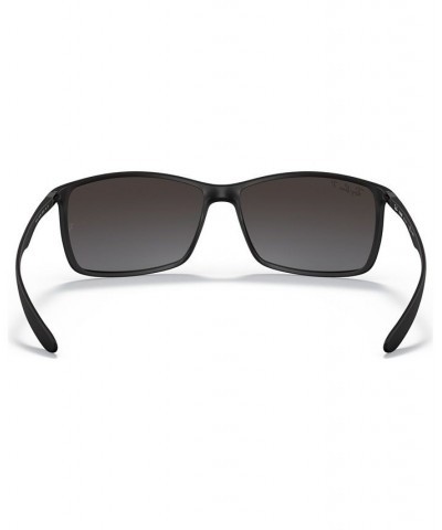 Polarized Sunglasses RB4179 LITEFORCE BLACK MATTE/SILVER MIRROR POLAR $53.13 Unisex