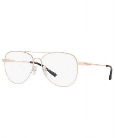 MK3019 Women's Pilot Eyeglasses Rose Gold $42.68 Womens