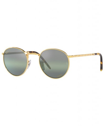 Unisex Polarized Sunglasses RB3637 NEW ROUND 47 Legend Gold-Tone $74.40 Unisex