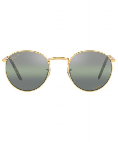 Unisex Polarized Sunglasses RB3637 NEW ROUND 47 Legend Gold-Tone $74.40 Unisex